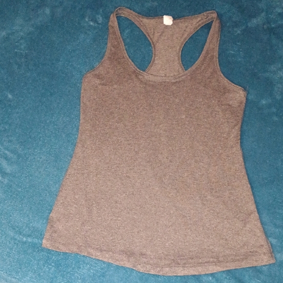 Yogalicious Tops - Yogalicious Women's Gray Racerback Tank Top